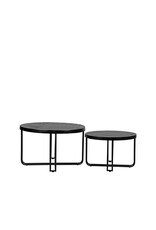 LABEL51 LABEL51 Salontafel Set Brute - Zwart - Metaal