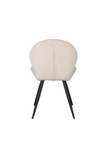 Damn LABEL51 Eetkamerstoel Sam - Wit - Boucle - Copy - Copy