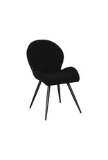 LABEL51 LABEL51 Eetkamerstoel Sam - Wit - Boucle - Copy