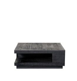 LABEL51 LABEL51 Salontafel Square - Zwart - Mangohout