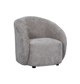 LABEL51 LABEL51 Fauteuil Alby - Stone - Stof