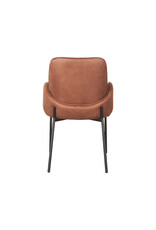 LABEL51 LABEL51 Eetkamerstoel Jari - Cognac - Microfiber