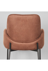 LABEL51 LABEL51 Eetkamerstoel Jari - Cognac - Microfiber