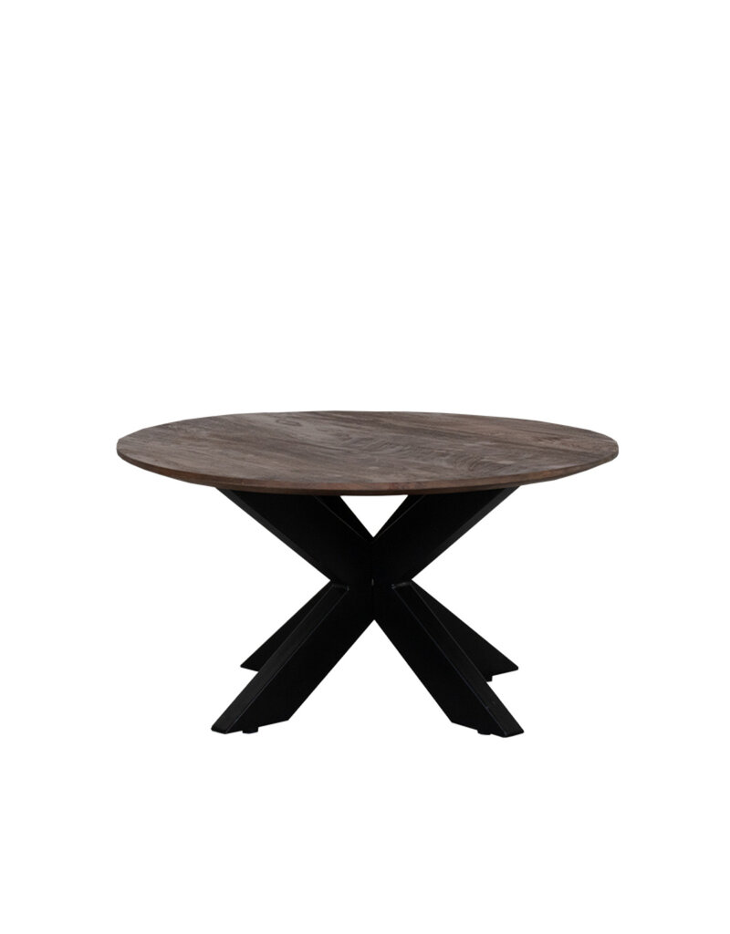 LABEL51 LABEL51 Salontafel Otis - Espresso - Mangohout - 80 cm