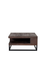 LABEL51 LABEL51 Salontafel Cube - Espresso - Mangohout