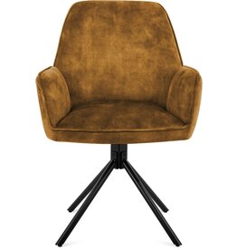 Damn Eetkamerstoel Noah Adore 15 Cognac