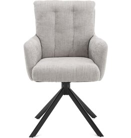 Damn Eetkamerstoel Nobel Baltic 1048 Truffel