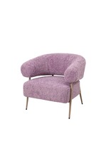 Damn Fauteuil Zola in plush