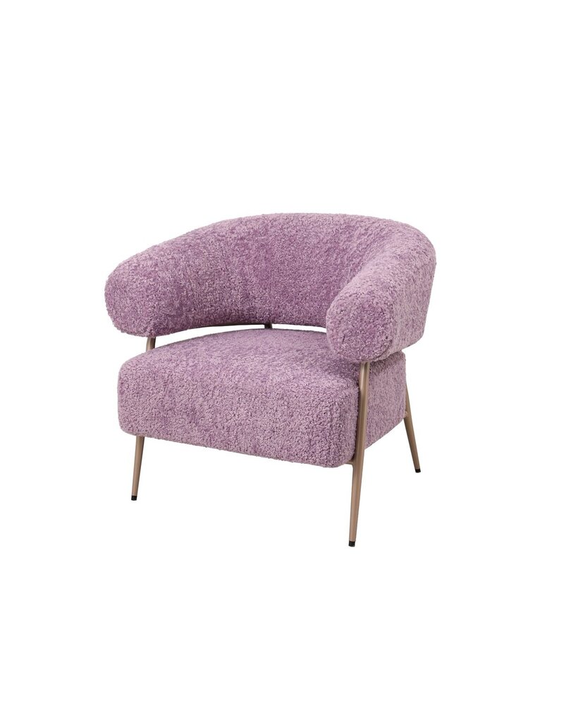Damn Fauteuil Zola in plush