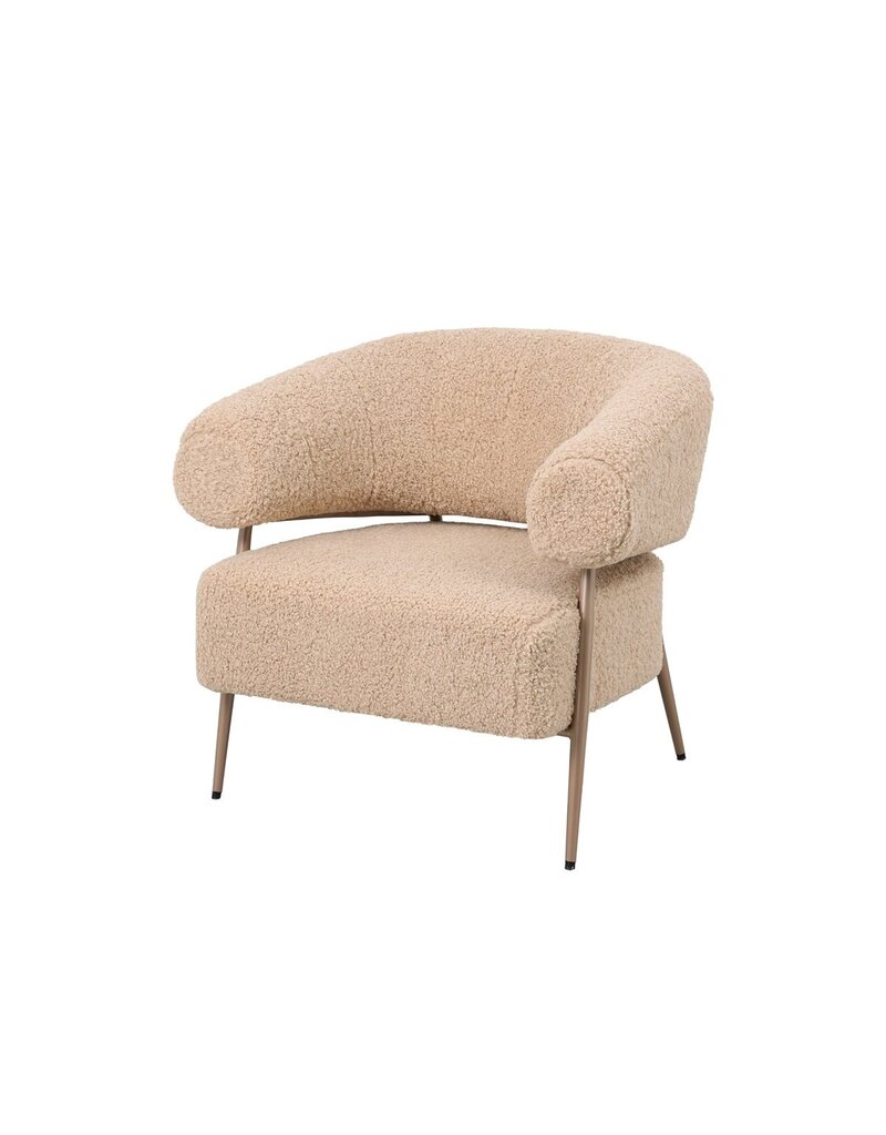 Damn Fauteuil Zola in plush