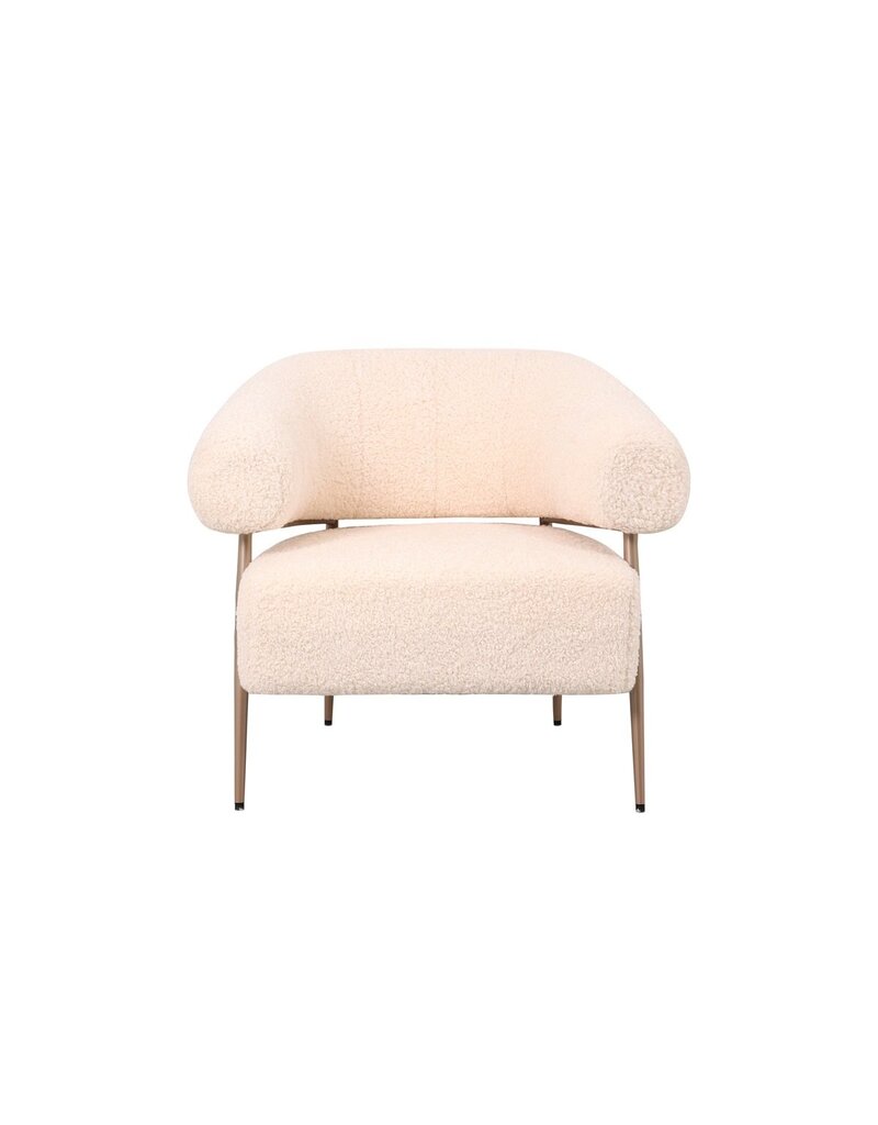 Damn Fauteuil Zola in plush