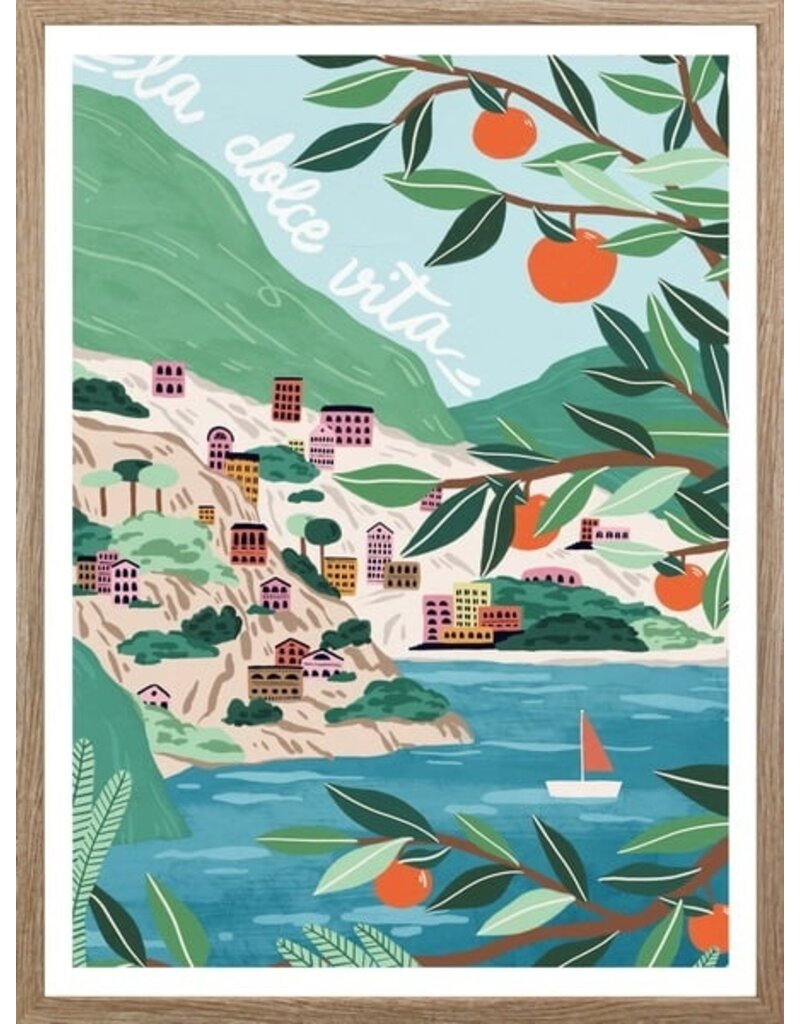 Damn Poster in frame
