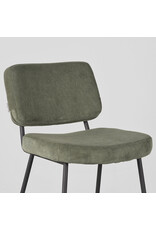 LABEL51 LABEL51 Barkruk Noah - Antraciet - Microfiber - Zithoogte 65