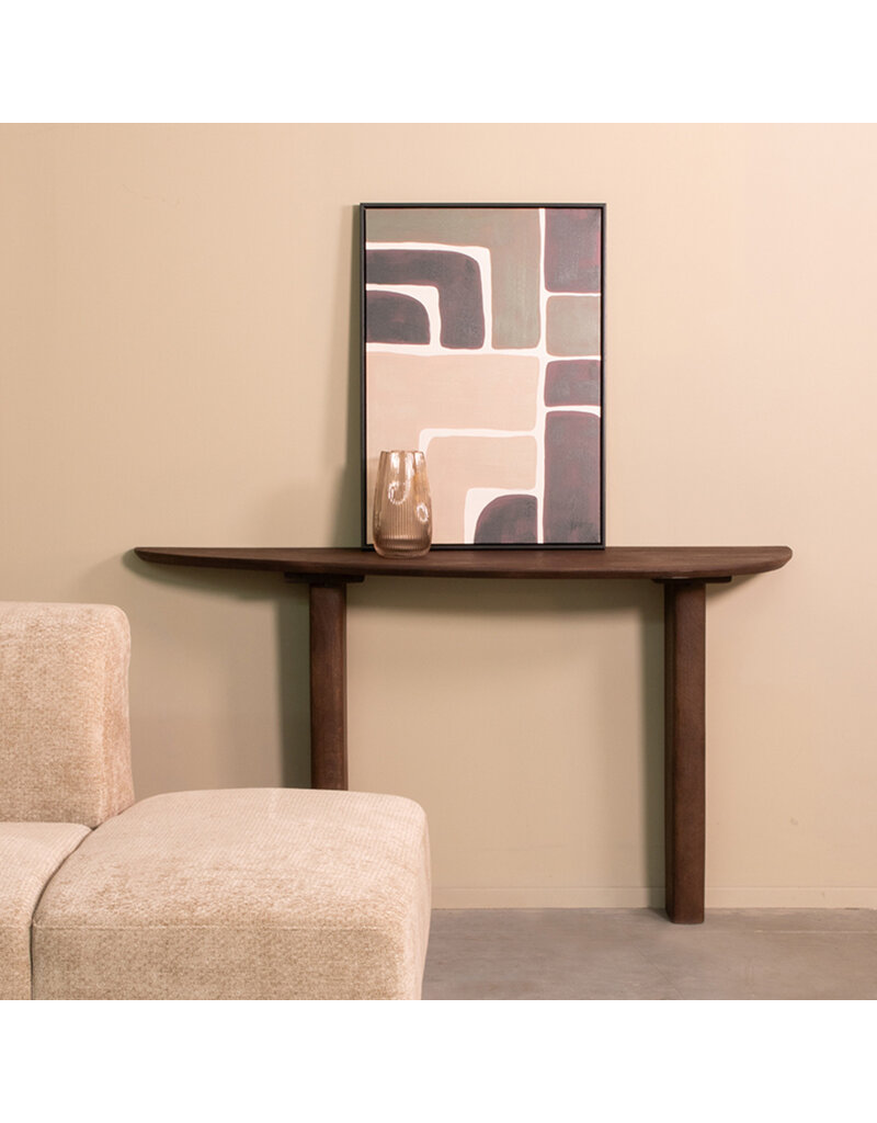 LABEL51 Sidetable Wow - Espresso - Mangohout - 135 cm