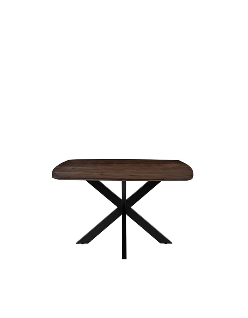LABEL51 Eetkamertafel Blake - Espresso - Mangohout - 140x140 cm