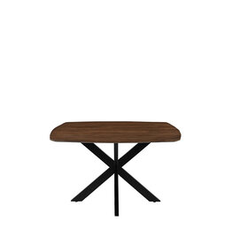 LABEL51 Eetkamertafel Blake - Nature - Mangohout - 130x130 cm