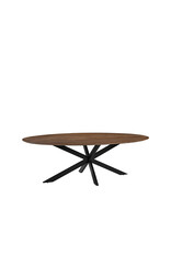 LABEL51 Eetkamertafel James - Nature - Mangohout - 210 cm - Ovaal