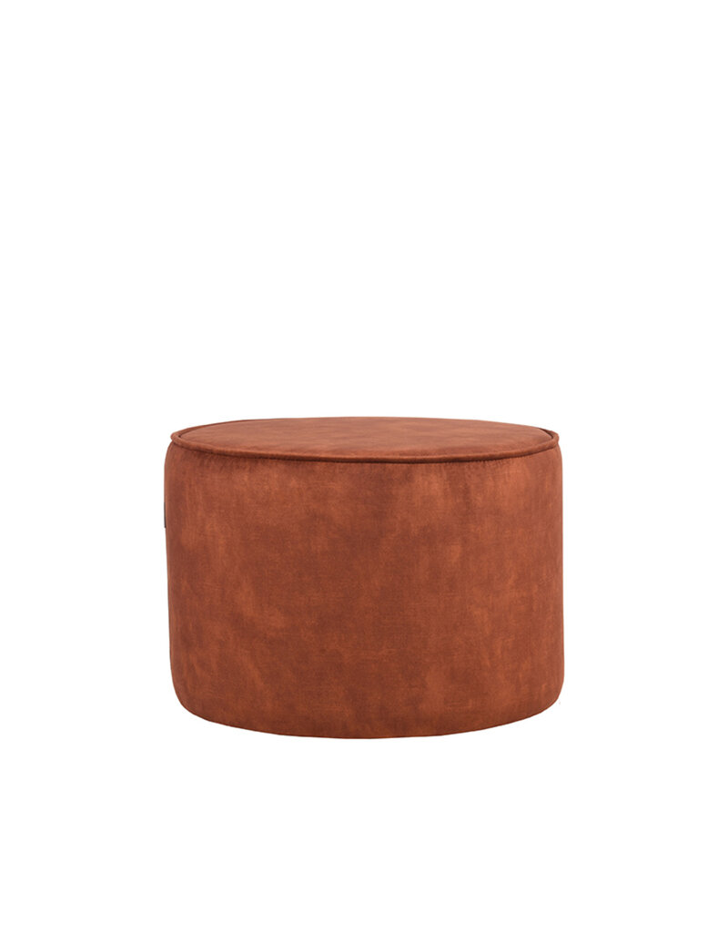 LABEL51 Poef Tibo - Rust - Velours