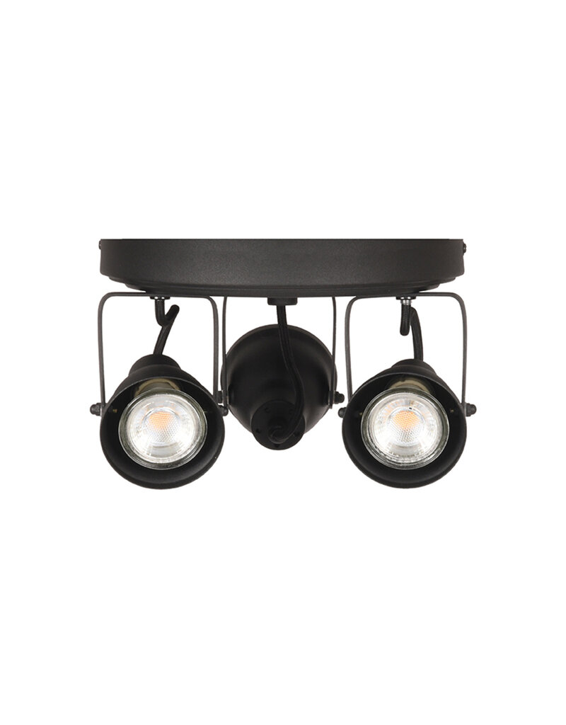 LABEL51 LABEL51 Spot Max led - Zwart - Metaal - 3 Lichts