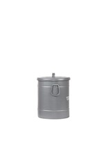 LABEL51 LABEL51 Wasmand - Grijs - Metaal - S