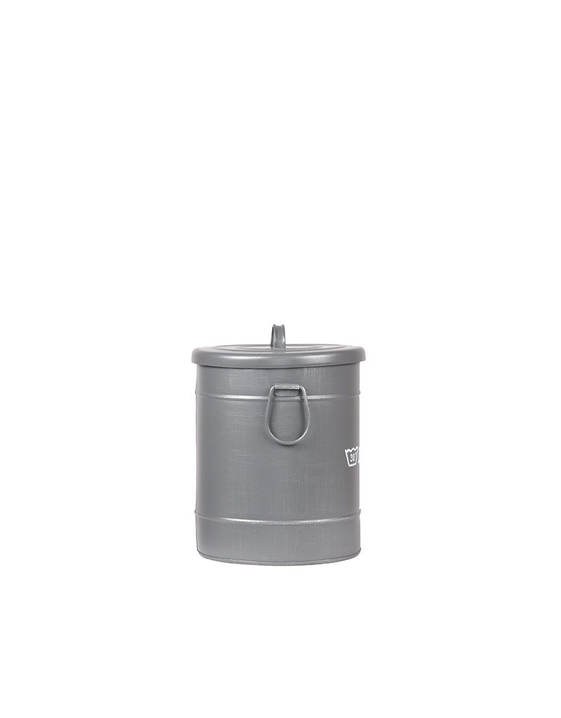 LABEL51 LABEL51 Wasmand - Grijs - Metaal - S