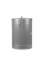 LABEL51 LABEL51 Wasmand - Grijs - Metaal - L