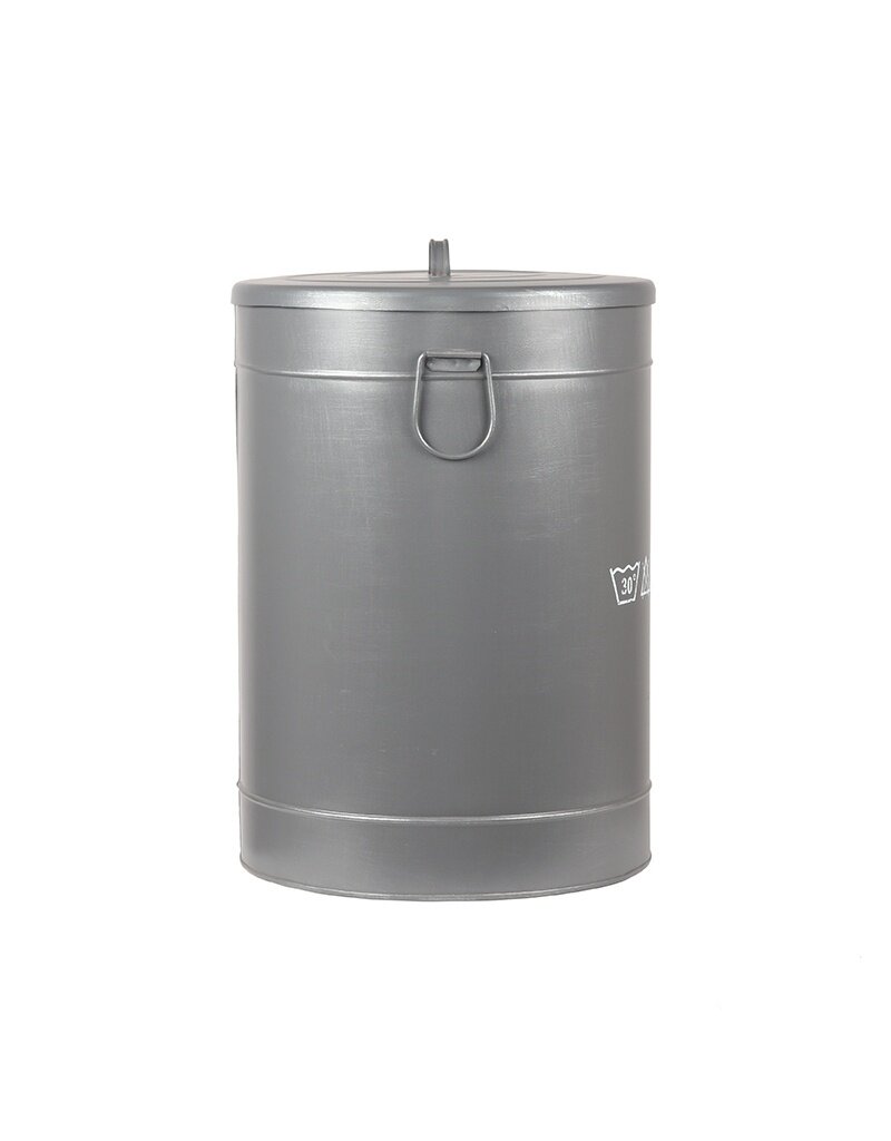 LABEL51 LABEL51 Wasmand - Grijs - Metaal - L