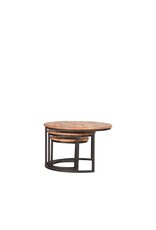 LABEL51 LABEL51 Salontafel Set Triplet - Rough - Mangohout