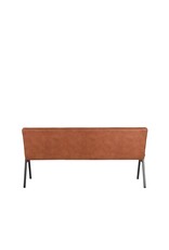 LABEL51 LABEL51 Eetkamerbank Matz - Cognac - Microfiber - 175 cm