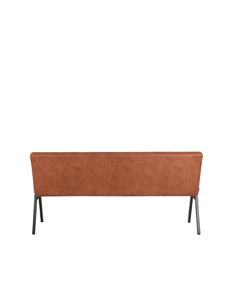 LABEL51 LABEL51 Eetkamerbank Matz - Cognac - Microfiber - 175 cm