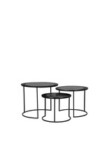 LABEL51 LABEL51 Salontafel Set Tres - Zwart - Metaal