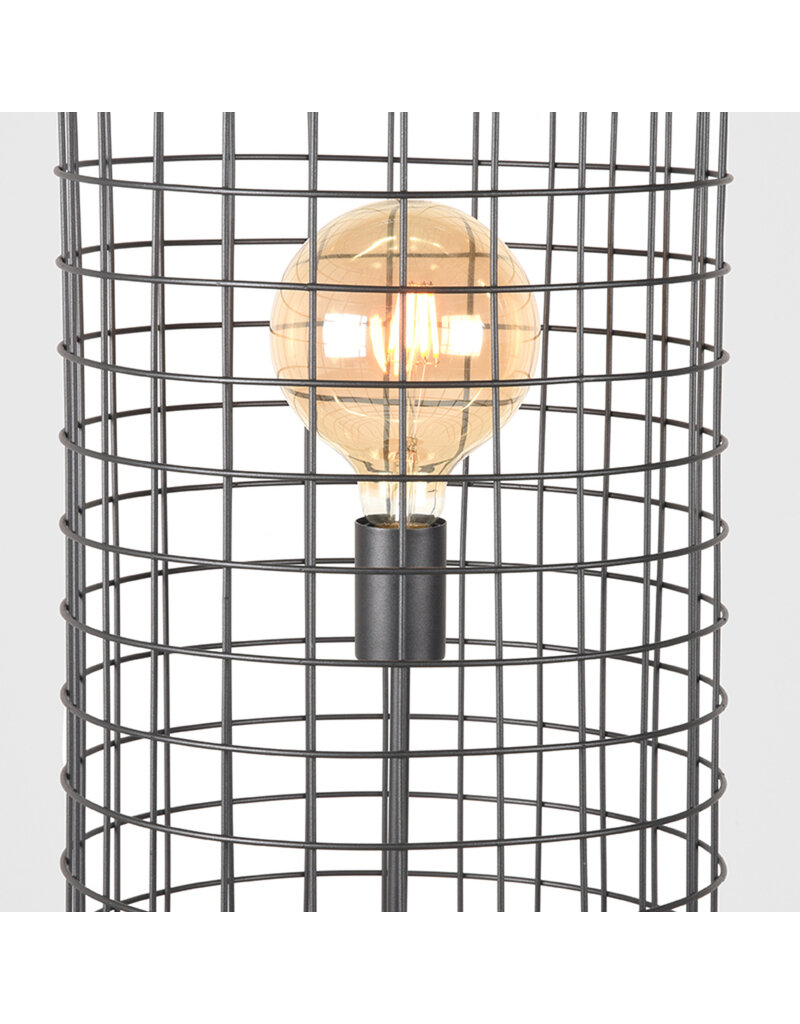 LABEL51 LABEL51 Vloerlamp Solido - Zwart - Metaal