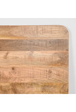 LABEL51 LABEL51 Eetkamertafel Tafelblad Sloppy Edge - Rough - Mangohout - 70 cm Sloppy