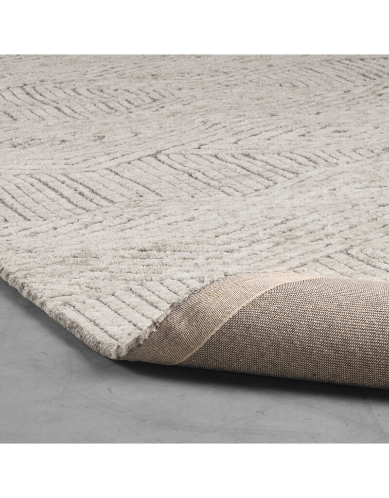 LABEL51 LABEL51 Vloerkleden Cosy - Grijs - Synthetisch - 200x300 cm