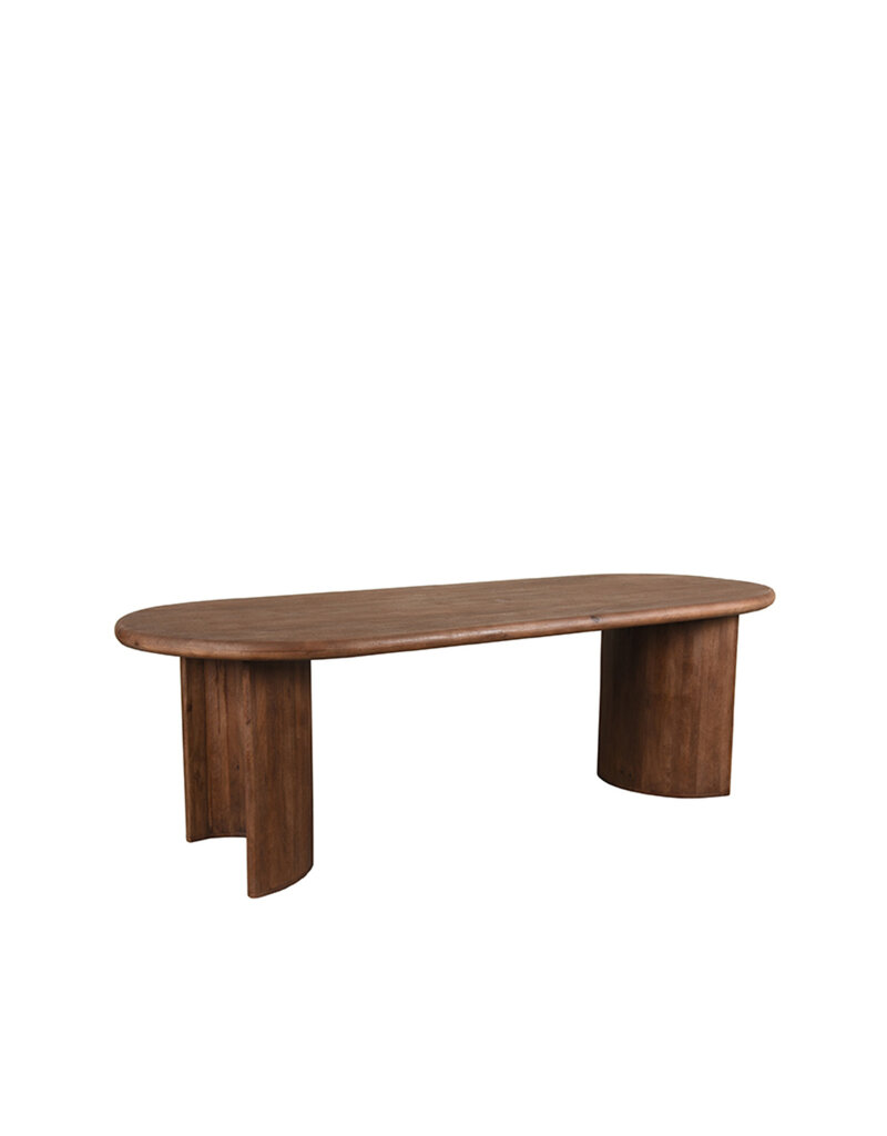 LABEL51 LABEL51 Eetkamertafel Vito - Espresso - Mangohout - 240 cm
