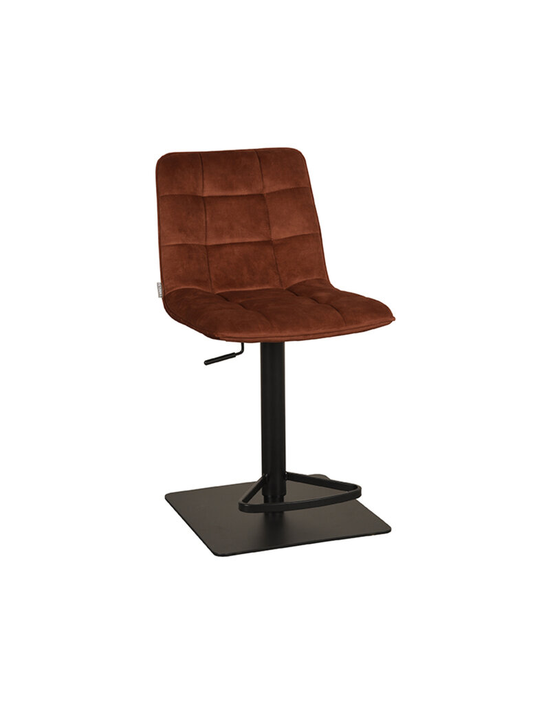 LABEL51 LABEL51 Barkruk Juul - Rust - Velours