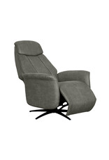 LABEL51 LABEL51 Fauteuil Oslo - Taupe - Micro Suede - Elektrische