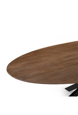 LABEL51 Eetkamertafel James - Nature - Mangohout - 210 cm - Ovaal