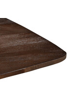 LABEL51 Eetkamertafel Blake - Espresso - Mangohout - 140x140 cm