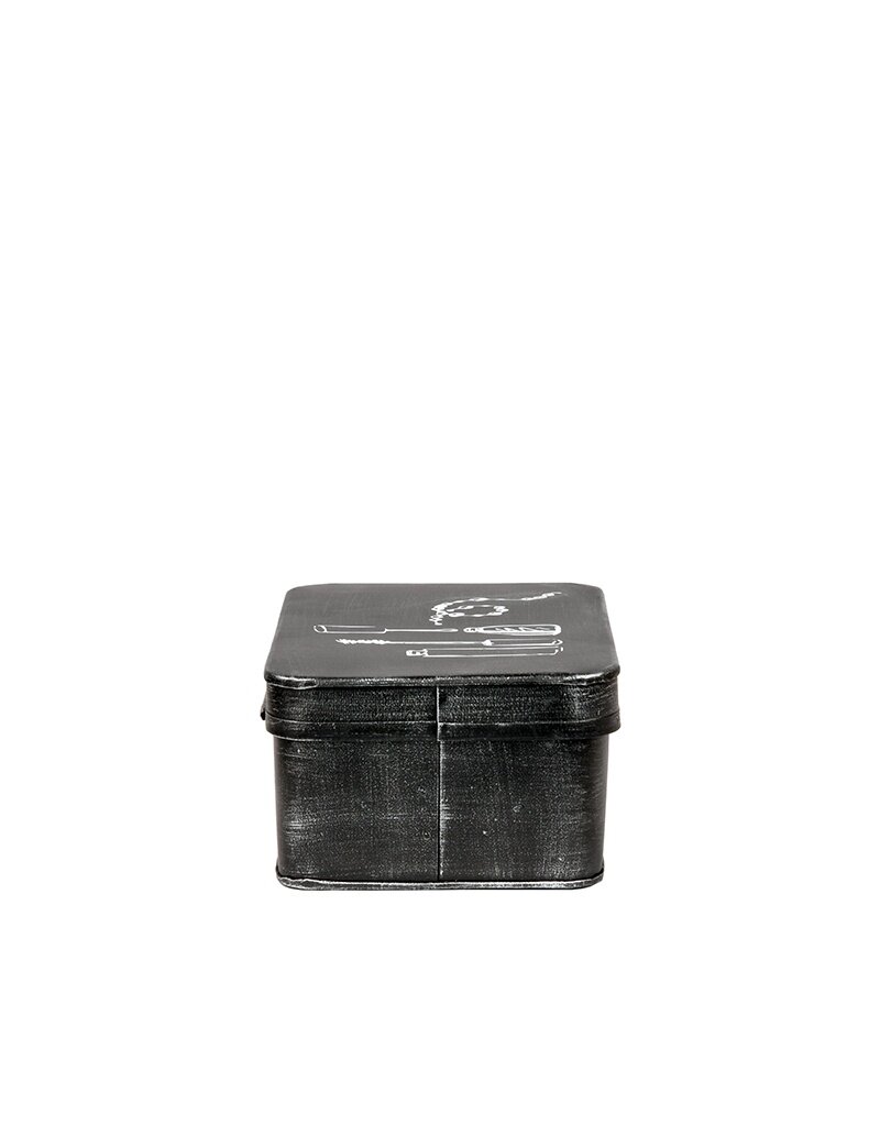 LABEL51 LABEL51 Make-Up opbergkist - Zwart - Metaal
