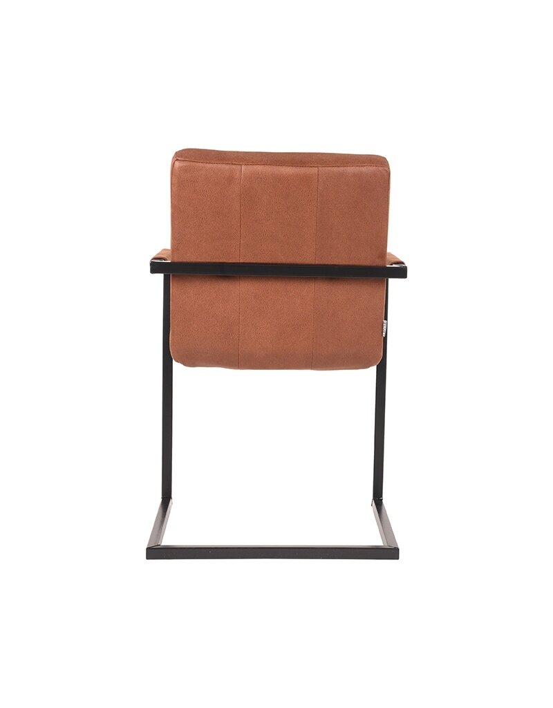 LABEL51 LABEL51 Eetkamerstoel Milo - Cognac - Microfiber
