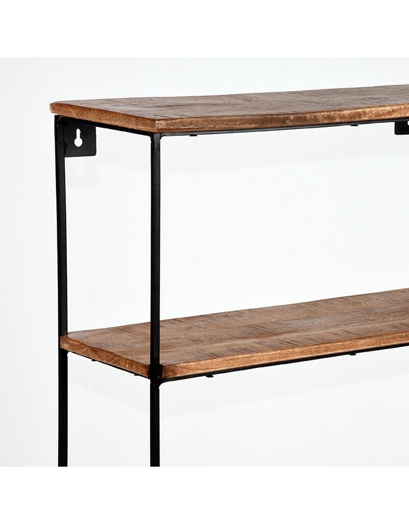 LABEL51 LABEL51 Wanddecoratie Vintage Wandplank - Rough - Mangohout - M
