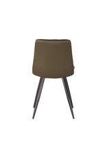 LABEL51 LABEL51 Eetkamerstoel Jay - Army green - Microfiber