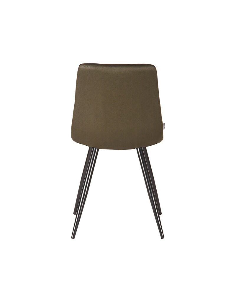 LABEL51 LABEL51 Eetkamerstoel Jay - Army green - Microfiber