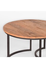 LABEL51 LABEL51 Salontafel Set Triplet - Rough - Mangohout