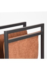LABEL51 LABEL51 Magazinehouder - Cognac - Leder