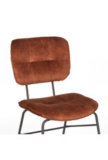 LABEL51 LABEL51 Eetkamerstoel Dez - Rust - Velours