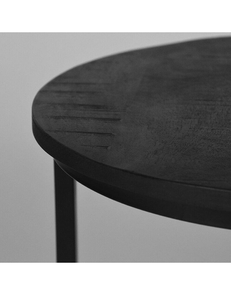 LABEL51 LABEL51 Salontafel Duo - Zwart - Mangohout