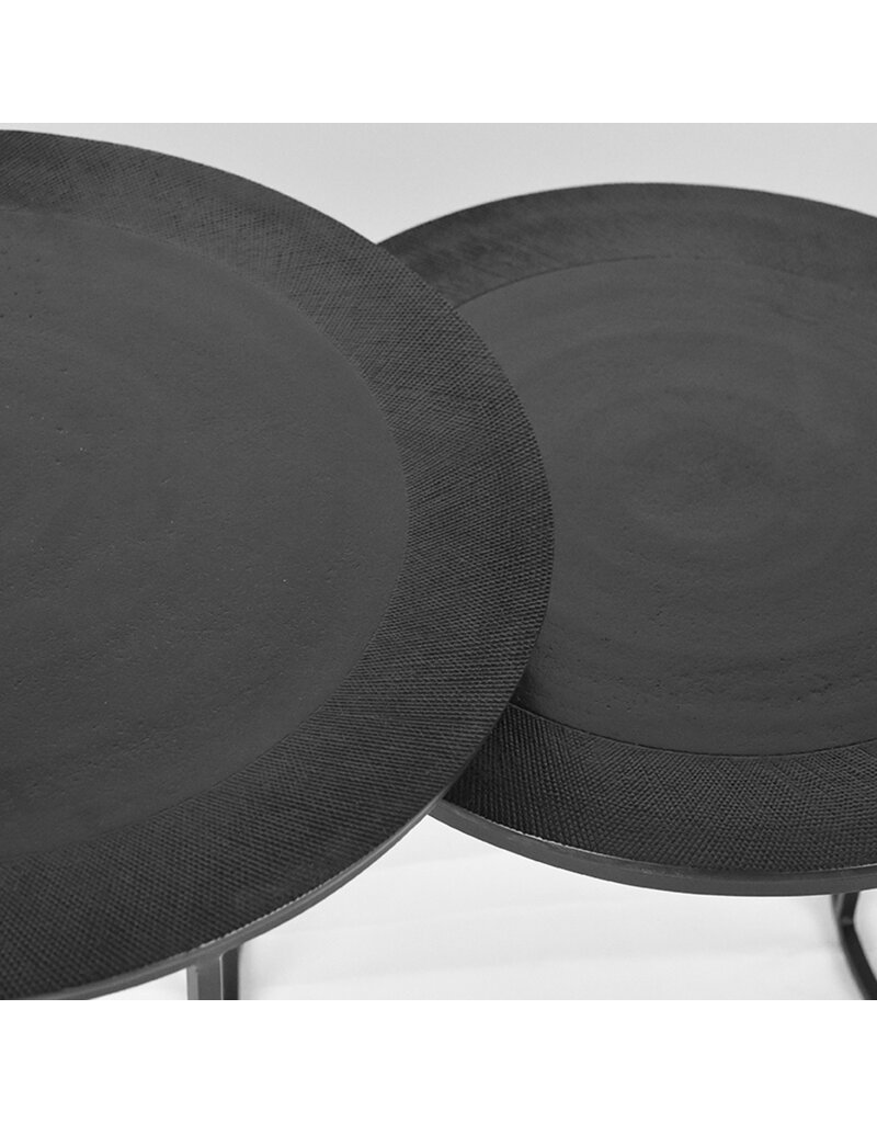LABEL51 LABEL51 Salontafel Set Tres - Zwart - Metaal