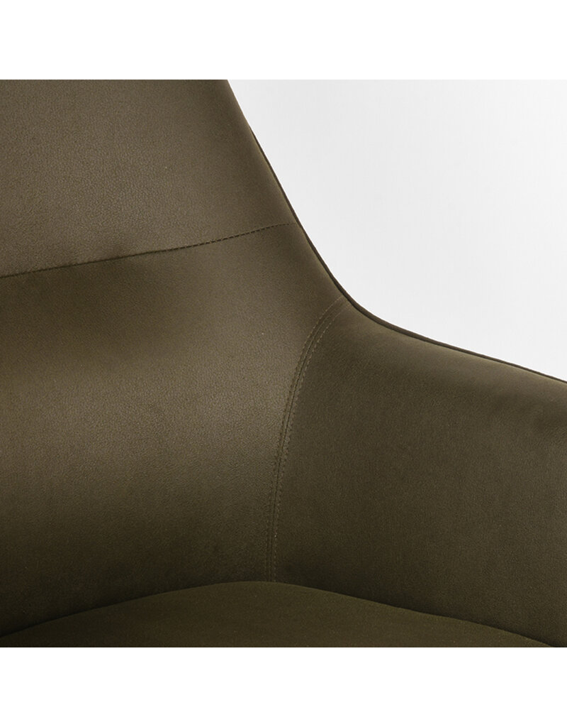 LABEL51 LABEL51 Fauteuil Tod - Army green - Microfiber